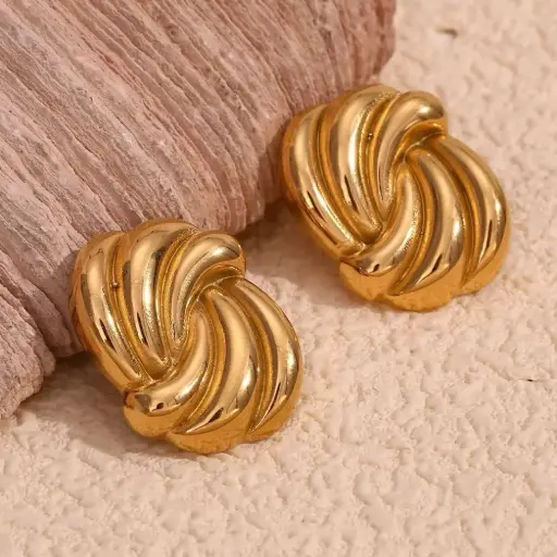 Stainless steel Anti Tarnish Earrings