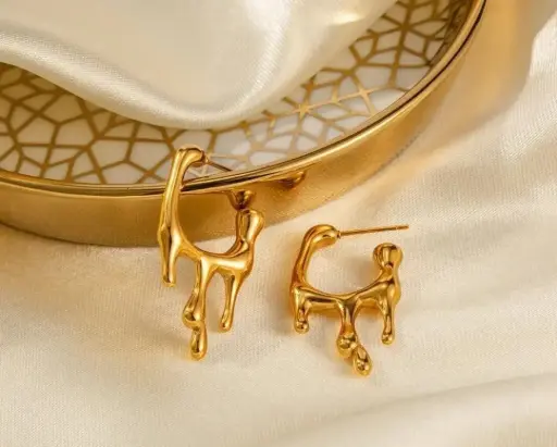 Stainless steel Anti Tarnish Earrings